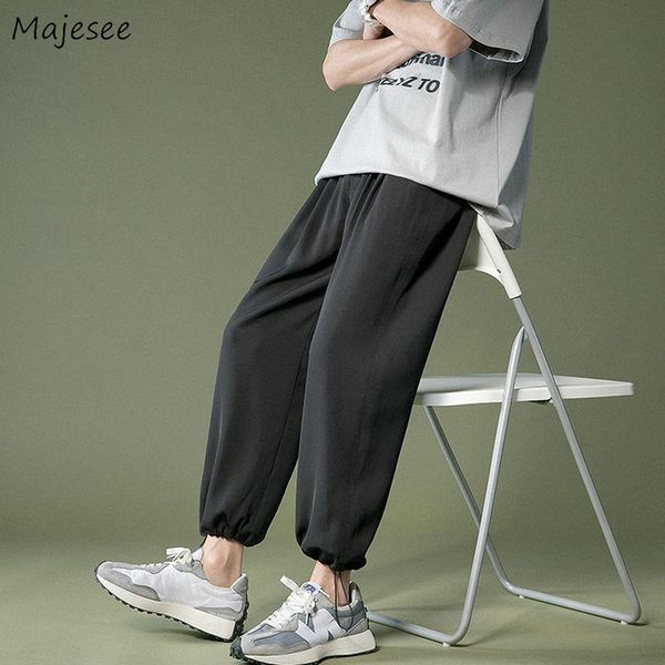 men's pants plus size m-3xl harem men all-match solid fashion chic teens elastic waist loose casual streetwear korean style summer, Black
men's pants plus size m-3xl harem men all-match solid fashion chic teens elastic waist loose casual streetwear korean style summer, Black