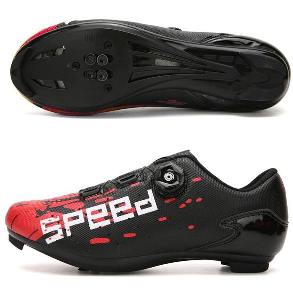 men's cycling shoes bicycle sports road racing bike speed riding plus size sneakers 36-47 footwear, Black
men's cycling shoes bicycle sports road racing bike speed riding plus size sneakers 36-47 footwear, Black