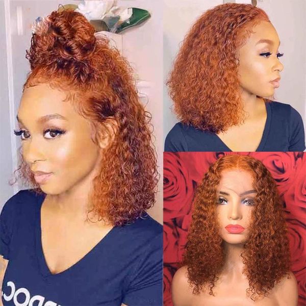 lace wigs short bob ginger orange colored human hair wig pre plucked frontal deep wave remy transparent front curly, Black;brown
lace wigs short bob ginger orange colored human hair wig pre plucked frontal deep wave remy transparent front curly, Black;brown