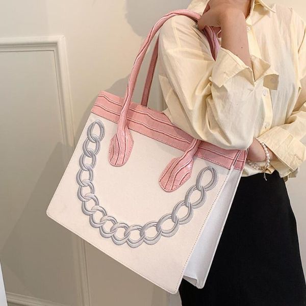 evening bags large tote bag underarm 2021 summer canvas women's designer handbag travel high capacity shoulder
evening bags large tote bag underarm 2021 summer canvas women's designer handbag travel high capacity shoulder