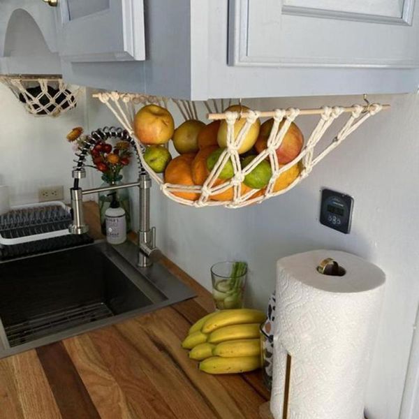 hooks & rails eco-friendly handy large capacity hanging vegetable hammock lightweight fruit long lifespan for bananas
hooks & rails eco-friendly handy large capacity hanging vegetable hammock lightweight fruit long lifespan for bananas