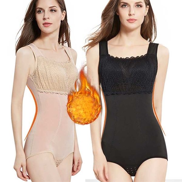 women's bodysuit tummy control shapewear body shapers slimming underwear keep warm thermal lingerie garment with chest pads 211220, Black;white
women's bodysuit tummy control shapewear body shapers slimming underwear keep warm thermal lingerie garment with chest pads 211220, Black;white