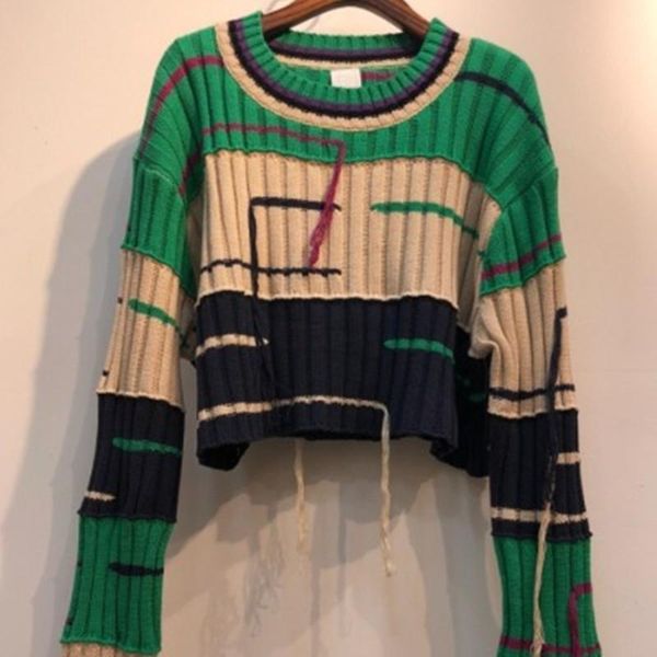 women's sweaters yuzacdwx 2021 autumn sweater for women fringe contrast knitted fashion female long sleeve pullover, White;black
women's sweaters yuzacdwx 2021 autumn sweater for women fringe contrast knitted fashion female long sleeve pullover, White;black