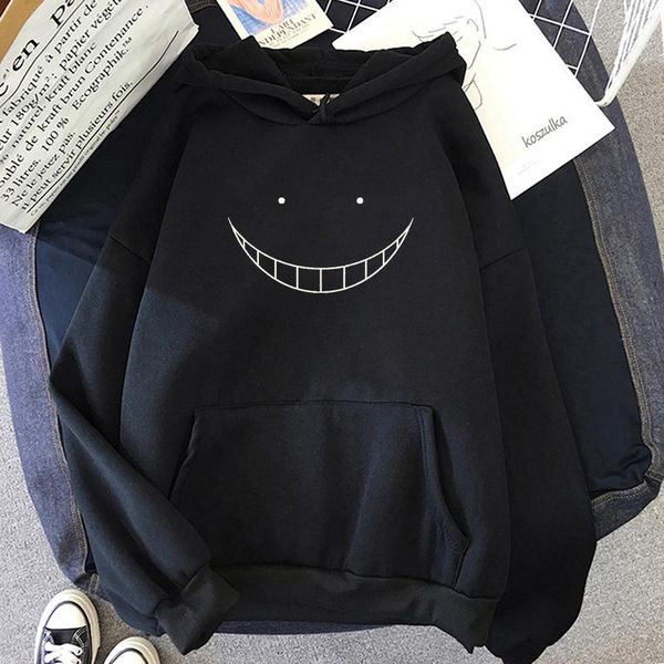 women's hoodies & sweatshirts assassination classroom hooded koro sensei smile hoodie printing women oversized harajuku korean winter, Black
women's hoodies & sweatshirts assassination classroom hooded koro sensei smile hoodie printing women oversized harajuku korean winter, Black