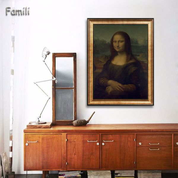 classic oil painting leonardo da vinci the mona lisa smile canvas print painting posters wall picture for living room home décor
classic oil painting leonardo da vinci the mona lisa smile canvas print painting posters wall picture for living room home décor