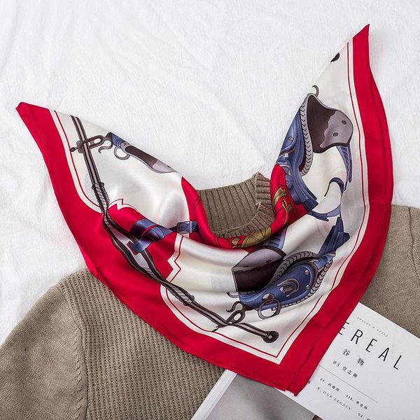 scarves 100% pure silk square scarf for women neck hair band bag female neckerchief carriage print small headband bandanas, Blue;gray
scarves 100% pure silk square scarf for women neck hair band bag female neckerchief carriage print small headband bandanas, Blue;gray