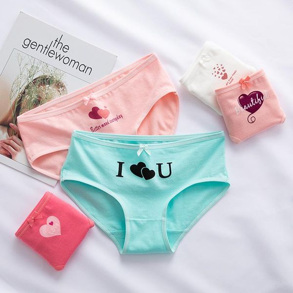 panties 2021 sale bulifter gas girl's underwear 6pc/lot cotton lovely middle waist briefs young girl children 12-25year heart, Camo