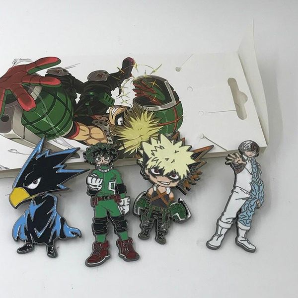 pins, brooches cartoon my hero academia bakugou katsuki todoroki so izuku midoriya metal pendant figure alloy fashion brooch pin badge gift, Gray
pins, brooches cartoon my hero academia bakugou katsuki todoroki so izuku midoriya metal pendant figure alloy fashion brooch pin badge gift, Gray