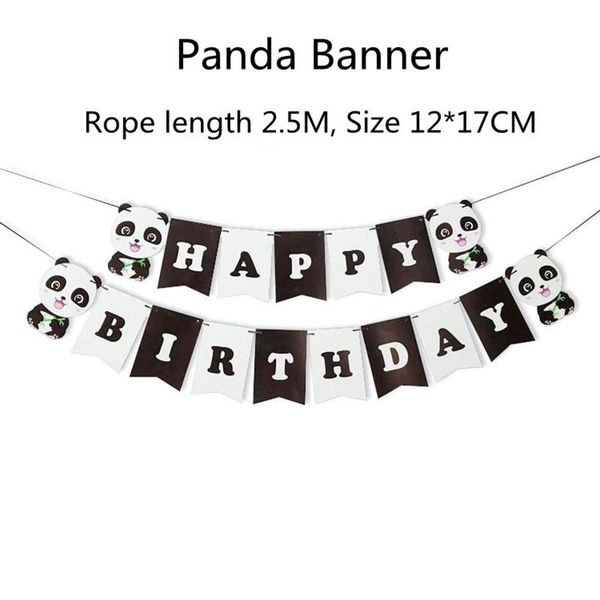 party decoration cardstock 17pcs panda happy birthday banner baby one year boy girl child letter banners
party decoration cardstock 17pcs panda happy birthday banner baby one year boy girl child letter banners