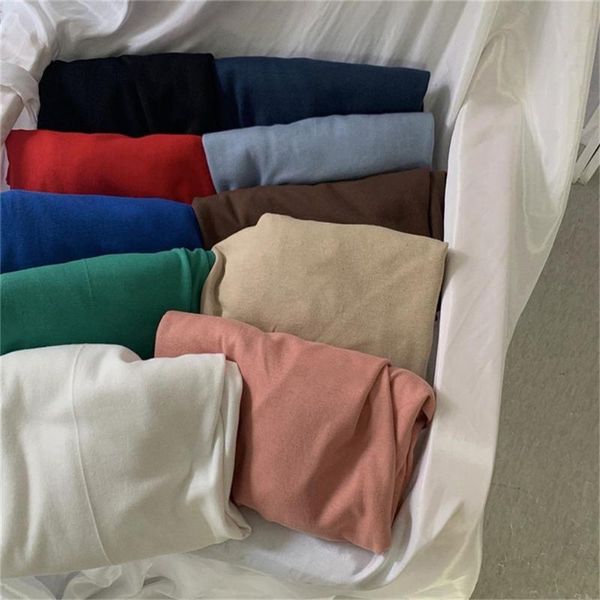 women's blouses & shirts korean autumn spring 2021 o neck long sleeve basic bottom blouse shirt solid loose casual tees mutlicolor ladi, White
women's blouses & shirts korean autumn spring 2021 o neck long sleeve basic bottom blouse shirt solid loose casual tees mutlicolor ladi, White