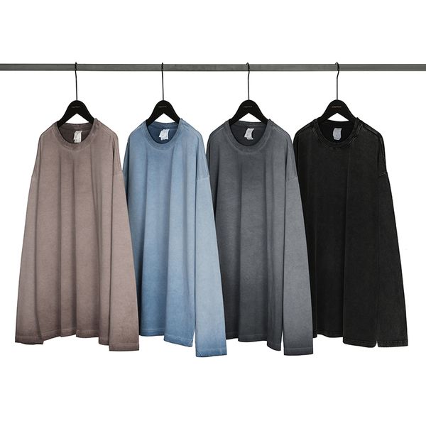 t shirts garment-wash oversize gradient t-shirt heavy cotton long sleeve raglan tee kanye streetwear, White
t shirts garment-wash oversize gradient t-shirt heavy cotton long sleeve raglan tee kanye streetwear, White
