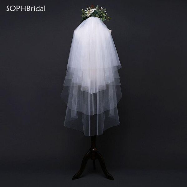 bridal veils arrival elegant multi-layer tulle wedding veil headwear accessories voile mariage velos de novia with comb, Black
bridal veils arrival elegant multi-layer tulle wedding veil headwear accessories voile mariage velos de novia with comb, Black