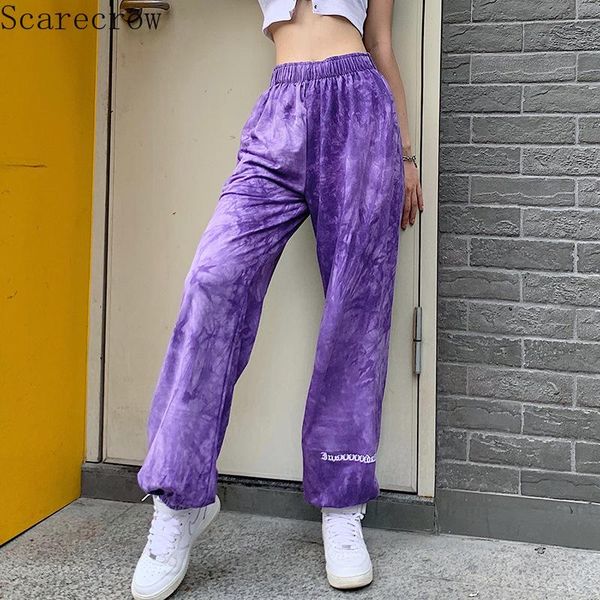 women fashion all match letter embroidered tie dye casual pants sweatpants joggers for stacked women's & capris, Black;white
women fashion all match letter embroidered tie dye casual pants sweatpants joggers for stacked women's & capris, Black;white