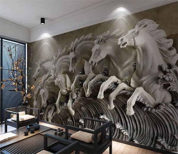 wallpapers 3d stereo relief horse mural wallpaper living room tv sofa background wall painting classic home decor papers for walls
wallpapers 3d stereo relief horse mural wallpaper living room tv sofa background wall painting classic home decor papers for walls