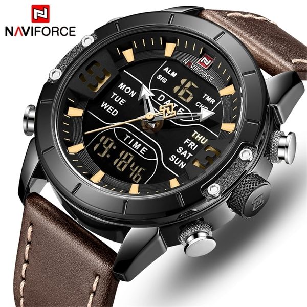 naviforce watch men luxury brand leather waterproof quartz wristwatches military sport mens watches date relogio masculino 220225, Slivery;brown
naviforce watch men luxury brand leather waterproof quartz wristwatches military sport mens watches date relogio masculino 220225, Slivery;brown