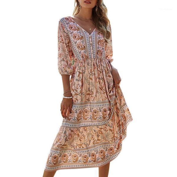 women's swimwear ladies temperament high waist a-line skirt women summer bohemian style floral printing v-neck half sleeve beach long d, White;black
women's swimwear ladies temperament high waist a-line skirt women summer bohemian style floral printing v-neck half sleeve beach long d, White;black