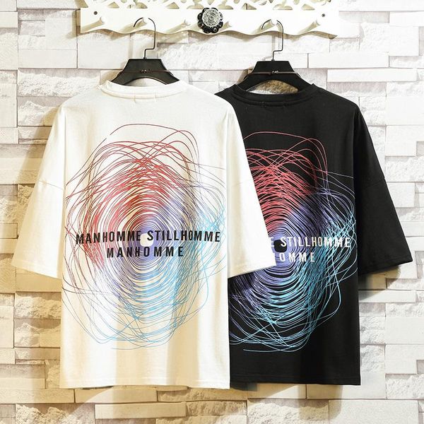 men woman short sleeve tee tshirts 2021 streetwear casual t-shirt summer funny clothes fashions men's t-shirts, White;black
men woman short sleeve tee tshirts 2021 streetwear casual t-shirt summer funny clothes fashions men's t-shirts, White;black