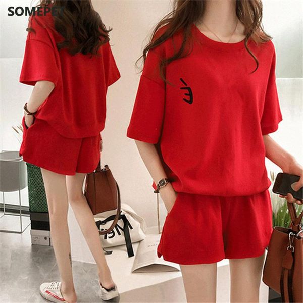 women's tracksuits plus size women shorts t-shirt blouse suit summer loose casual two-piece sets korean motion tide 40-75kg, Gray
women's tracksuits plus size women shorts t-shirt blouse suit summer loose casual two-piece sets korean motion tide 40-75kg, Gray