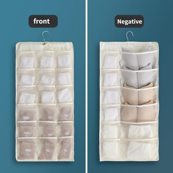 storage bags 900d underwear bag double-sided put socks fabric hanging dormitory wardrobe wall
storage bags 900d underwear bag double-sided put socks fabric hanging dormitory wardrobe wall