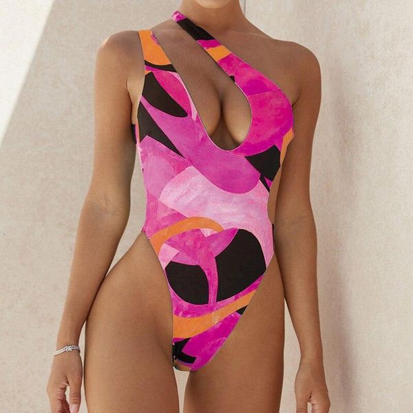 women's swimwear one piece height waist triangle swimsuit summer shoulder beach backless push up monokini bodysuit wear, White;black
women's swimwear one piece height waist triangle swimsuit summer shoulder beach backless push up monokini bodysuit wear, White;black