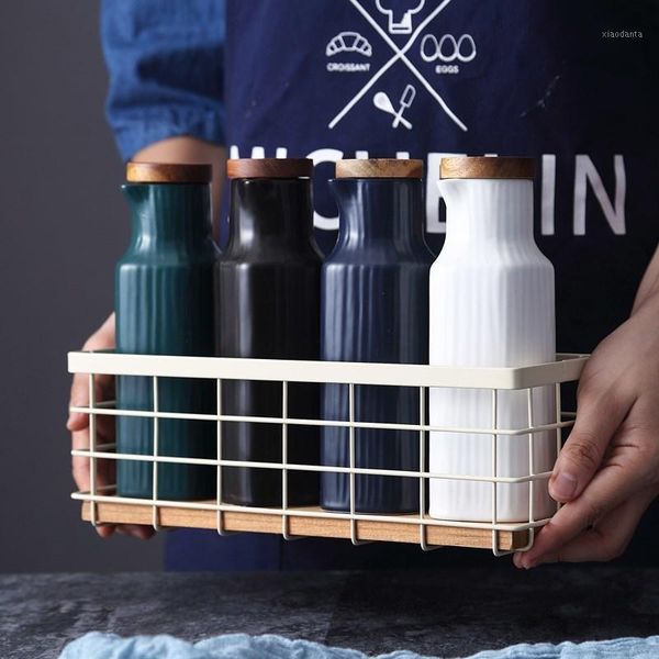 storage bottles & jars houmaid kitchen organization tableware ceramic seasoning oiler coloured glaze soy vinegar oil for flavor
storage bottles & jars houmaid kitchen organization tableware ceramic seasoning oiler coloured glaze soy vinegar oil for flavor