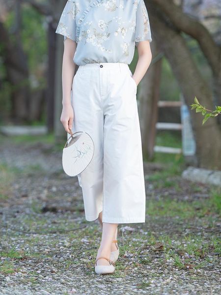 women's pants & capris cynthia chinese-style female calf-length trousers straight elegant cotton summer women lady white black green, Black;white
women's pants & capris cynthia chinese-style female calf-length trousers straight elegant cotton summer women lady white black green, Black;white