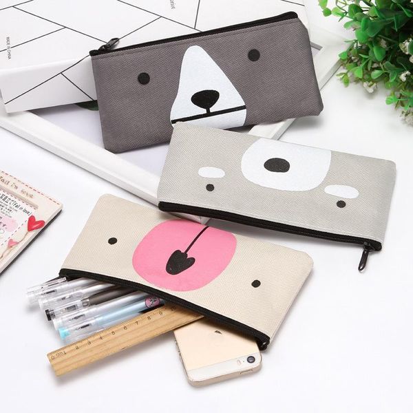 pencil bags cute school case cartoon dog bag waterproof canvas pen cases for girls boys stationery storage supplies
pencil bags cute school case cartoon dog bag waterproof canvas pen cases for girls boys stationery storage supplies