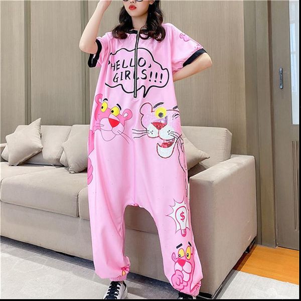 thailand tide brand drilling women jumpsuits cartoon print thin denim summer short sleeve casual overalls jeans, Black;white
thailand tide brand drilling women jumpsuits cartoon print thin denim summer short sleeve casual overalls jeans, Black;white