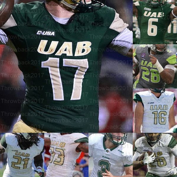 custom uab alabama birmingham blazers college football jerseys tyler johnston iii austin watkins dylan hopkins spencer brown jr. bryson, Black
custom uab alabama birmingham blazers college football jerseys tyler johnston iii austin watkins dylan hopkins spencer brown jr. bryson, Black