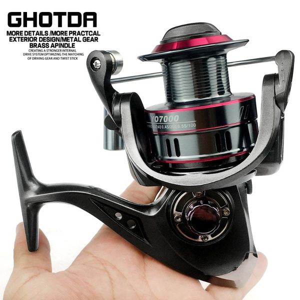 baitcasting reels metal wire cup fishing 1000-7000 12+1bb 5.2:1 freshwater lightweight spinning reel
baitcasting reels metal wire cup fishing 1000-7000 12+1bb 5.2:1 freshwater lightweight spinning reel