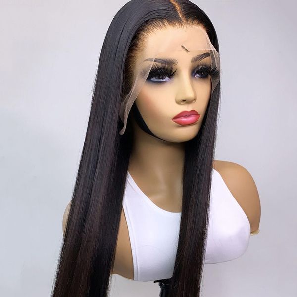 lx brand part glueless 26 long 4*4lace front silk base wigs synthetic straight fiber wig for women babyhair black color prepluckedfacto
lx brand part glueless 26 long 4*4lace front silk base wigs synthetic straight fiber wig for women babyhair black color prepluckedfacto