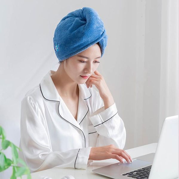 towel super absorbent and quick-drying thick coral fleece shower cap
towel super absorbent and quick-drying thick coral fleece shower cap