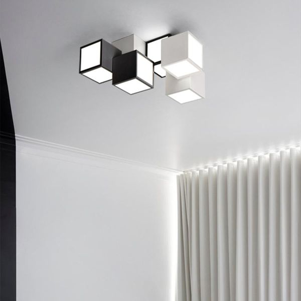 modern creativity cube combination ceiling lamp black white led suspended chandelier for living room bedroom kitchen corridor lights
modern creativity cube combination ceiling lamp black white led suspended chandelier for living room bedroom kitchen corridor lights
