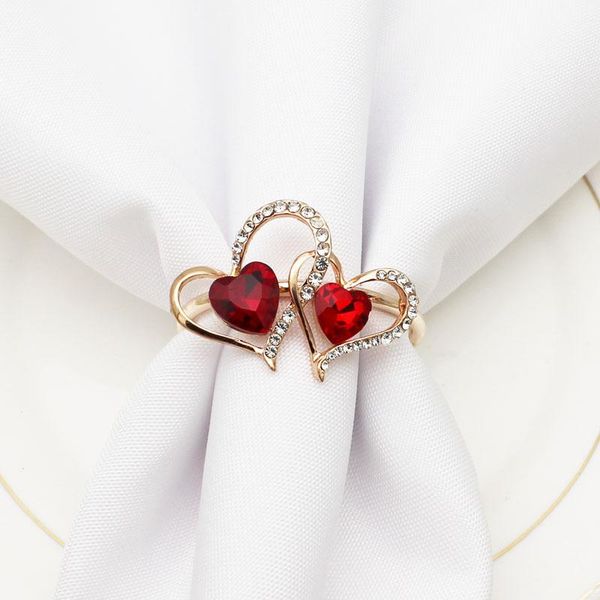 napkin rings 10pcs/lot red double love ring diamond metal wedding party tableware button deskdecoration
napkin rings 10pcs/lot red double love ring diamond metal wedding party tableware button deskdecoration