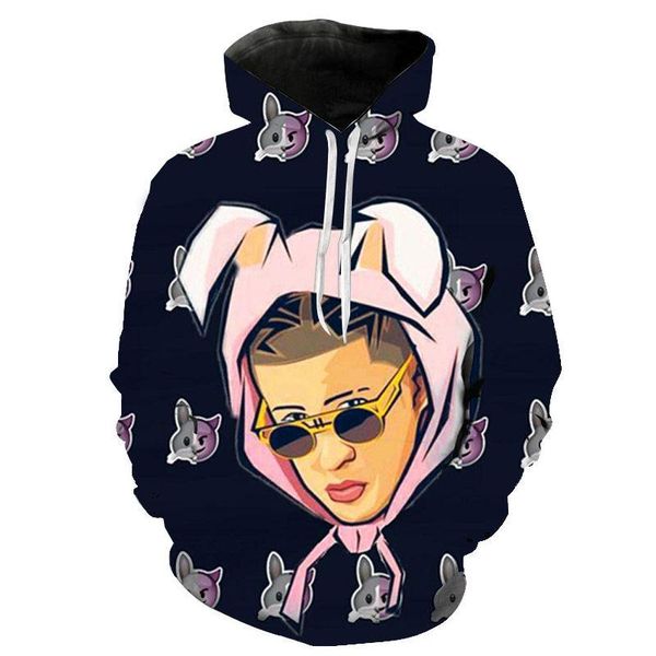 men's hoodies & sweatshirts 2021 bad fashion casual boy girl kids 3d printed men women children long sleeve streetwear coat, Black
men's hoodies & sweatshirts 2021 bad fashion casual boy girl kids 3d printed men women children long sleeve streetwear coat, Black