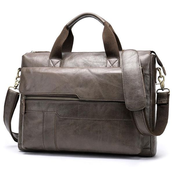 design vintage men's bag genuine cow leather briefcase large capacity 14" lapbusiness bags europen style briefcases
design vintage men's bag genuine cow leather briefcase large capacity 14" lapbusiness bags europen style briefcases