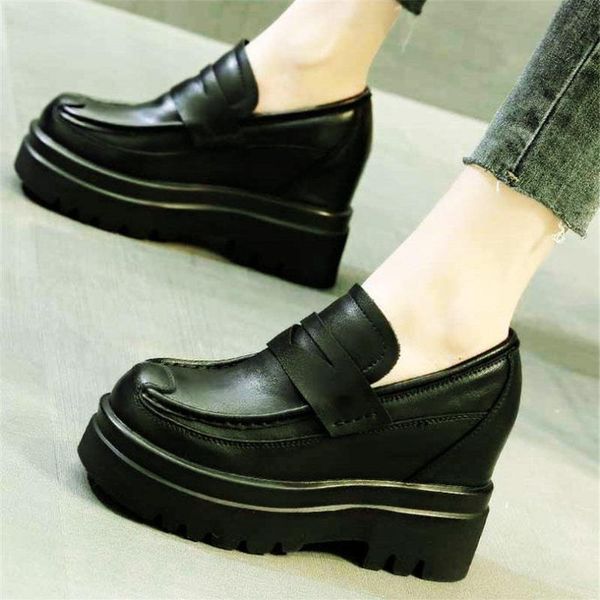 party pumps women's cow leather round toe platform wedge ankle boots high heels oxfords creepers casual pull on, Black
party pumps women's cow leather round toe platform wedge ankle boots high heels oxfords creepers casual pull on, Black