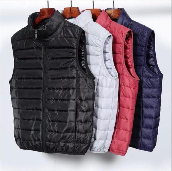 men's vests light down cotton jacket vest 2021 autumn and winter short style horse clip inside outside, Black;white
men's vests light down cotton jacket vest 2021 autumn and winter short style horse clip inside outside, Black;white