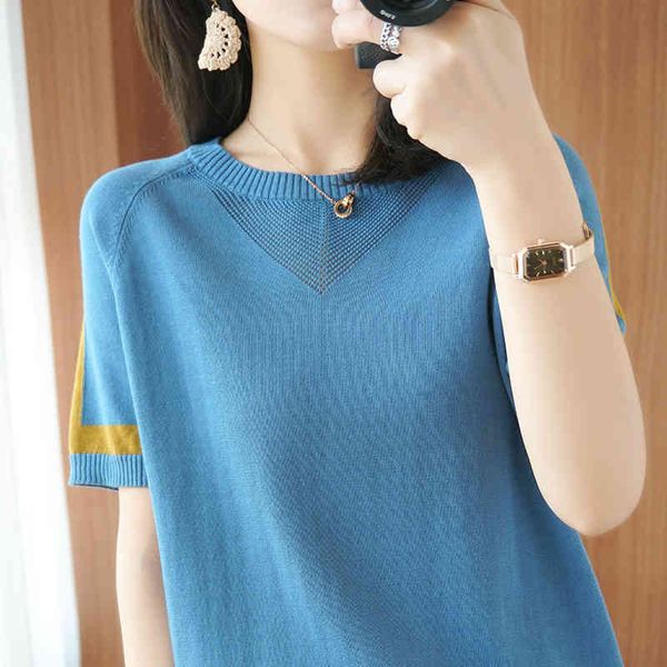 summer short sleeve women sweater women blusas mujer de moda verano o-neck knitted sweater women pullover blusa e583 210426, White;black
summer short sleeve women sweater women blusas mujer de moda verano o-neck knitted sweater women pullover blusa e583 210426, White;black
