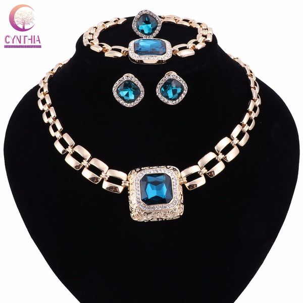 wedding party accessories crystal gem jewelry sets for women african beads necklace bracelet earrings ring set christmas gift, Black
wedding party accessories crystal gem jewelry sets for women african beads necklace bracelet earrings ring set christmas gift, Black