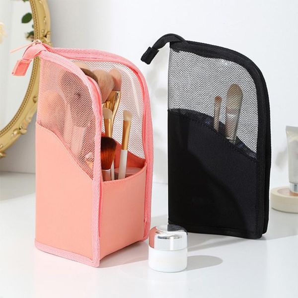 storage bags 1pcs cosmetic bag waterproof oxford cloth makeup organizer travel portable toiletry pouch holder semi-transparent handbag
storage bags 1pcs cosmetic bag waterproof oxford cloth makeup organizer travel portable toiletry pouch holder semi-transparent handbag