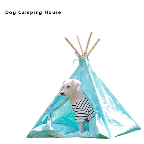 wan-598d dog camping tent outdoor travel house kennels & pens