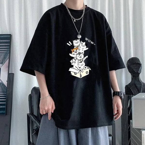men's t-shirts short sleeve male logo korean fashion ins hong kong style loose half summer t-shirt s-3xl, White;black
men's t-shirts short sleeve male logo korean fashion ins hong kong style loose half summer t-shirt s-3xl, White;black