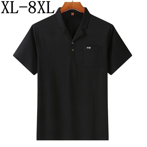 men's polos casual summer polo shirt, short sleeve pocket, breathable, size 8xl, 7xl, 6xl, 2021, White;black
men's polos casual summer polo shirt, short sleeve pocket, breathable, size 8xl, 7xl, 6xl, 2021, White;black