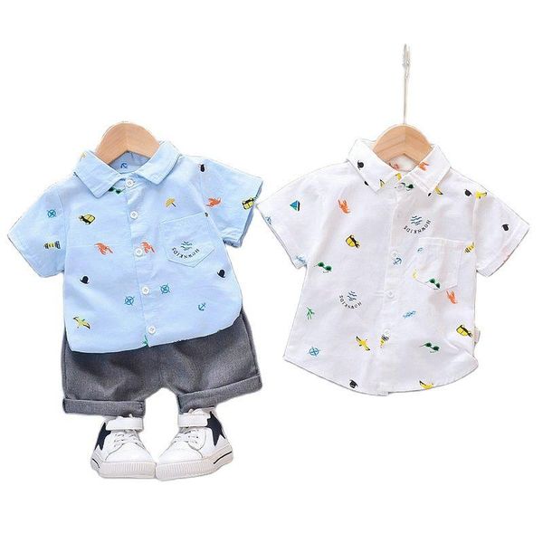 clothing sets toddler kids baby boys cartoon printed t-shirt +pants outfits set born gentleman short sleeve clothes suit, White
clothing sets toddler kids baby boys cartoon printed t-shirt +pants outfits set born gentleman short sleeve clothes suit, White