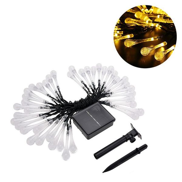 solar lamps 6.5m 30 led water drop string lights decorative for christmas tree home wedding party decoration (warm white)
solar lamps 6.5m 30 led water drop string lights decorative for christmas tree home wedding party decoration (warm white)