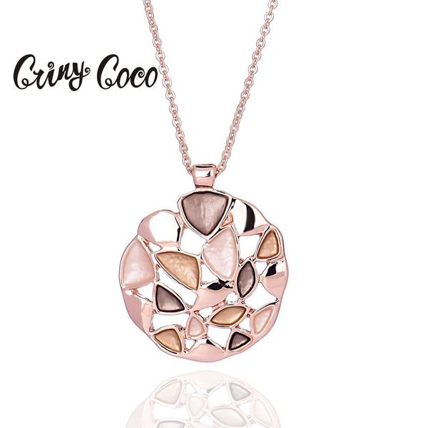 2020 fashion rose gold color pendant necklace for women trend geometric choker necklaces elegant lady party jewelry chain gifts, Silver
2020 fashion rose gold color pendant necklace for women trend geometric choker necklaces elegant lady party jewelry chain gifts, Silver