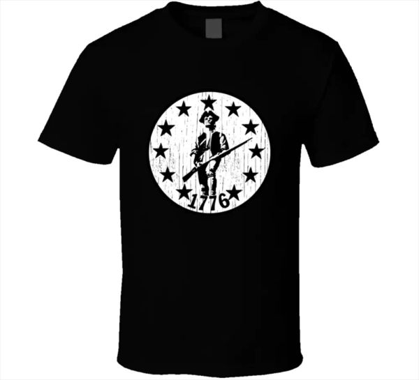 american tee patriot since 1776 usa retro mens t shirt s-3xl classic gift new, White;black
american tee patriot since 1776 usa retro mens t shirt s-3xl classic gift new, White;black