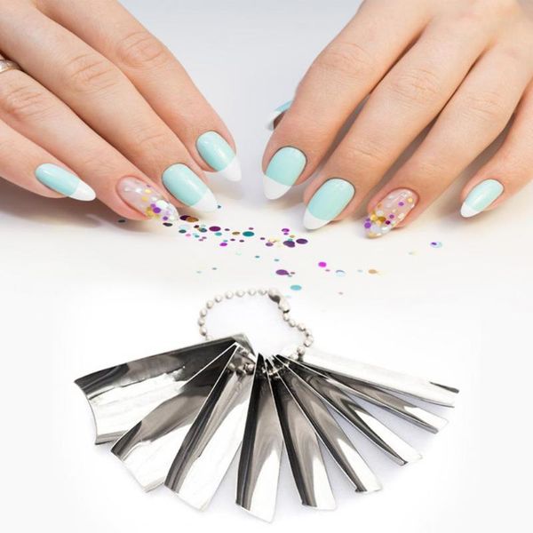 nail manicure multiple sizes reusable stainless steel cutter plate for salon art kits
nail manicure multiple sizes reusable stainless steel cutter plate for salon art kits