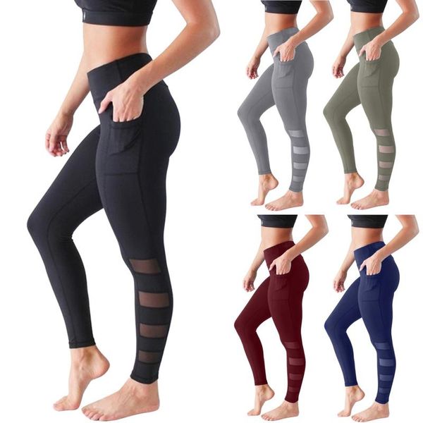yoga outfit gauze skin-transparent fitness pants women stretch leggings pockets mesh high waist running sports active
yoga outfit gauze skin-transparent fitness pants women stretch leggings pockets mesh high waist running sports active